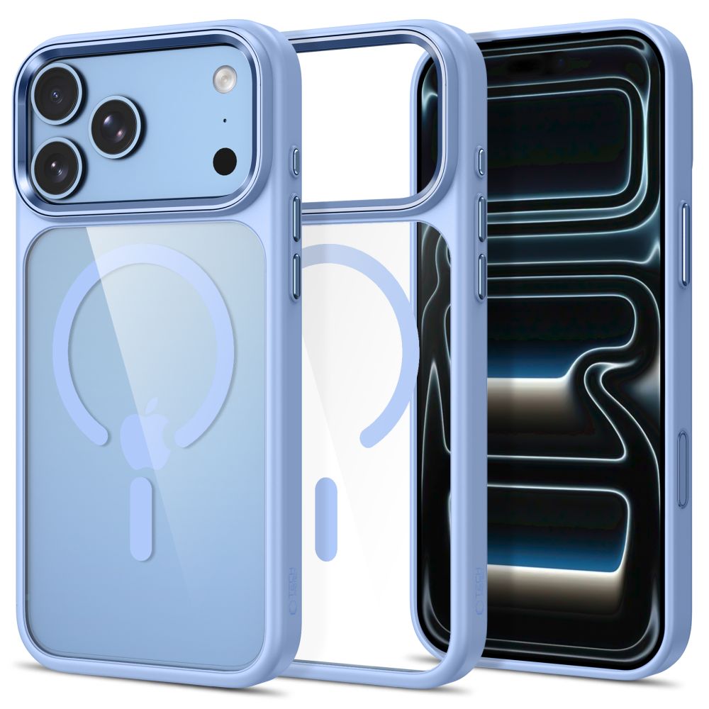 Θήκη Tech-Protect MAGMAT MagSafe CC iPhone 17 PRO / 18 PRO Light Blue/Διάφανο - iPhone 17 Pro