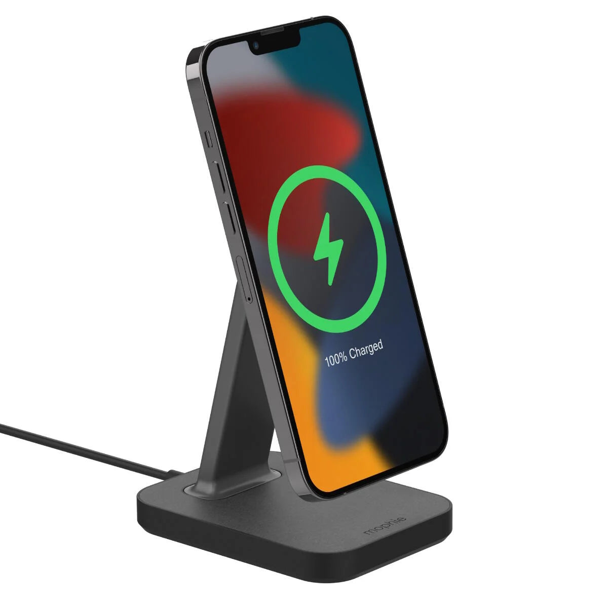 Mophie Snap+ Charging Pad Οικιακός Μαγνητικός ταχυφορτιστής ισχύος 15W σε χρώμα γκρι