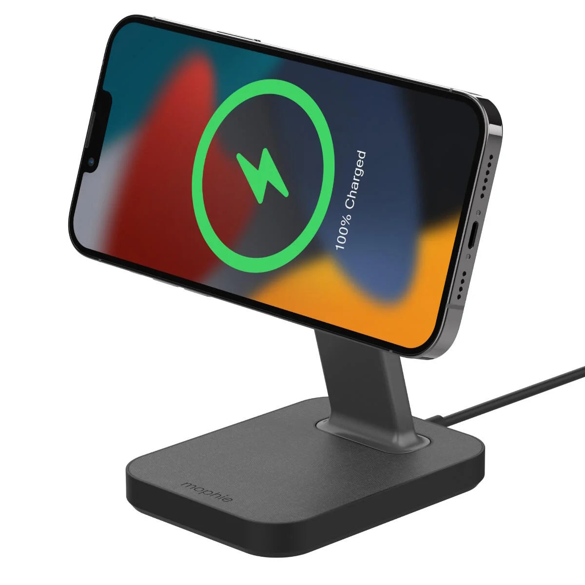 Mophie Snap+ Charging Pad Οικιακός Μαγνητικός ταχυφορτιστής ισχύος 15W σε χρώμα γκρι