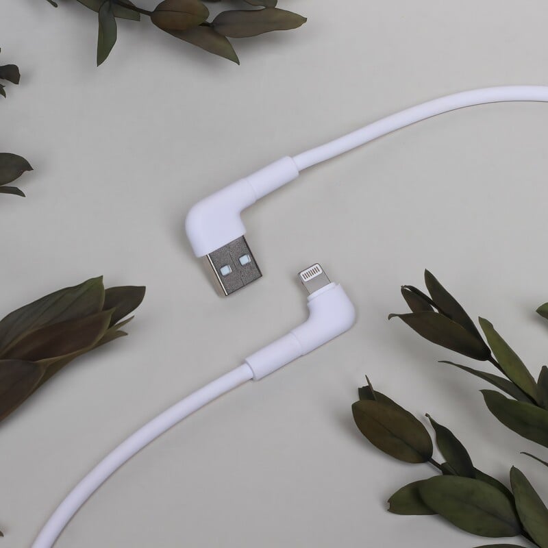 Maxlife - USB to Lightining Cable 2.4A 1m - White