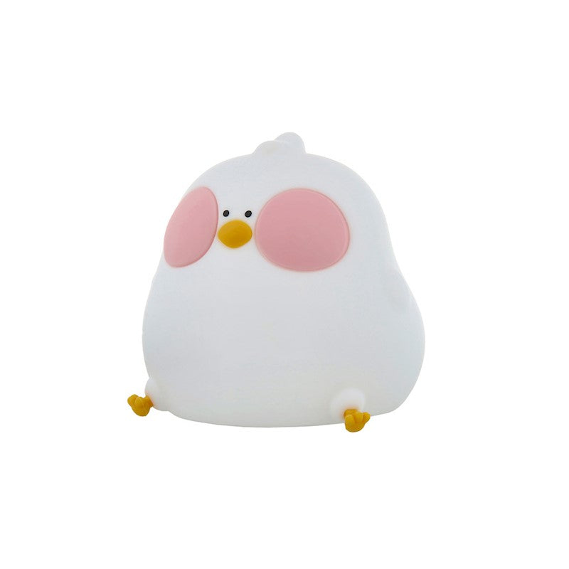 Forever Light LED Night Lamp Hungry Chicken FNL-10 Φωτιστικό νυκτός από μαλακή σιλικόνη με ενσωματωμένο χρονοδιακόπτη