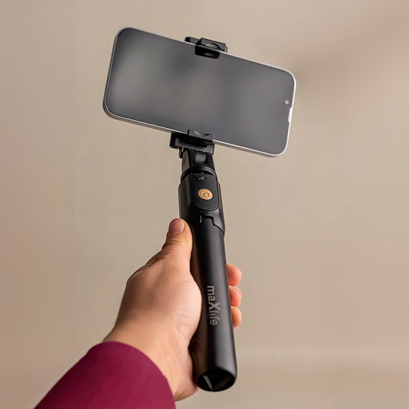 Maxlife Bluetooth selfie stick tripod MXST-100 black