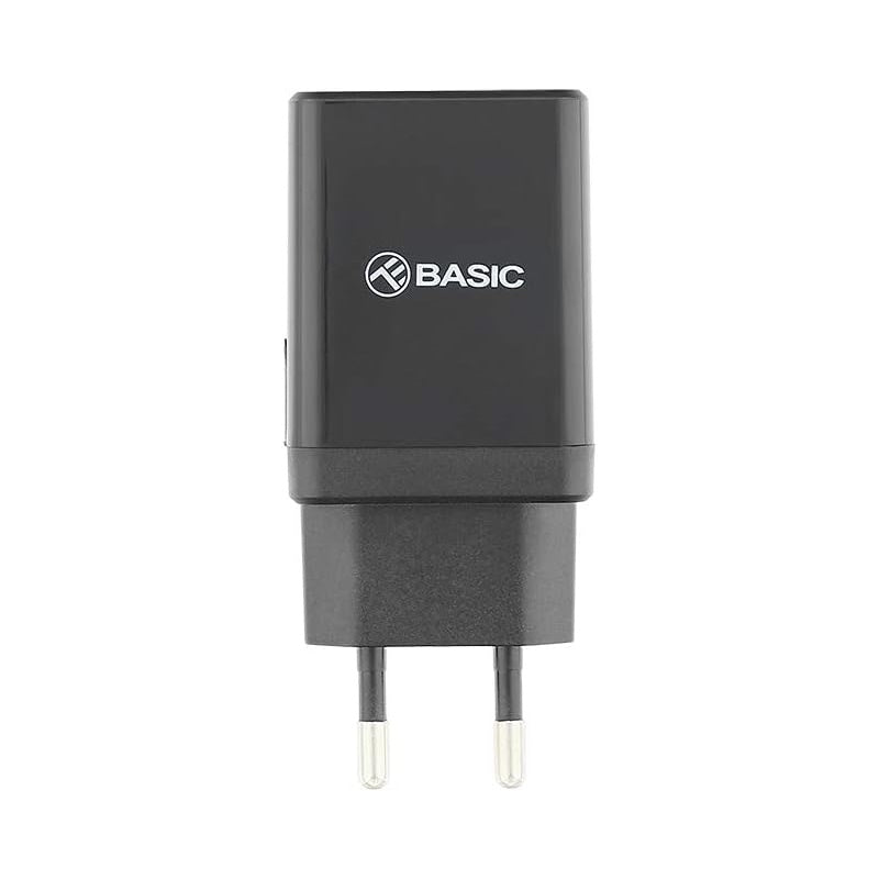 Tellur Dual USB Wall Charger 2.4A Φορτιστής δύο θυρών (2xUSB), σε μαύρο χρώμα