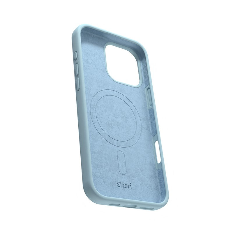 Etteri Silicone Mag case for iPhone 16 Pro Max - Θήκη προστασίας iPhone 16 Pro Max σε Γαλάζιο Χρώμα