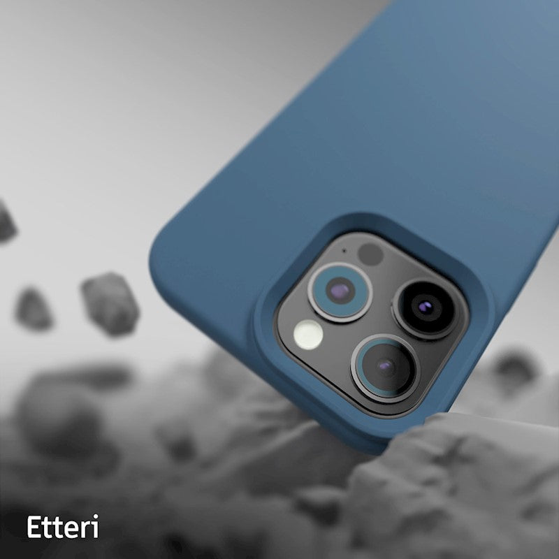 Etteri Silicone Mag case for iPhone 16 Pro Max - Θήκη προστασίας iPhone 16 Pro Max σε Μπλε Χρώμα
