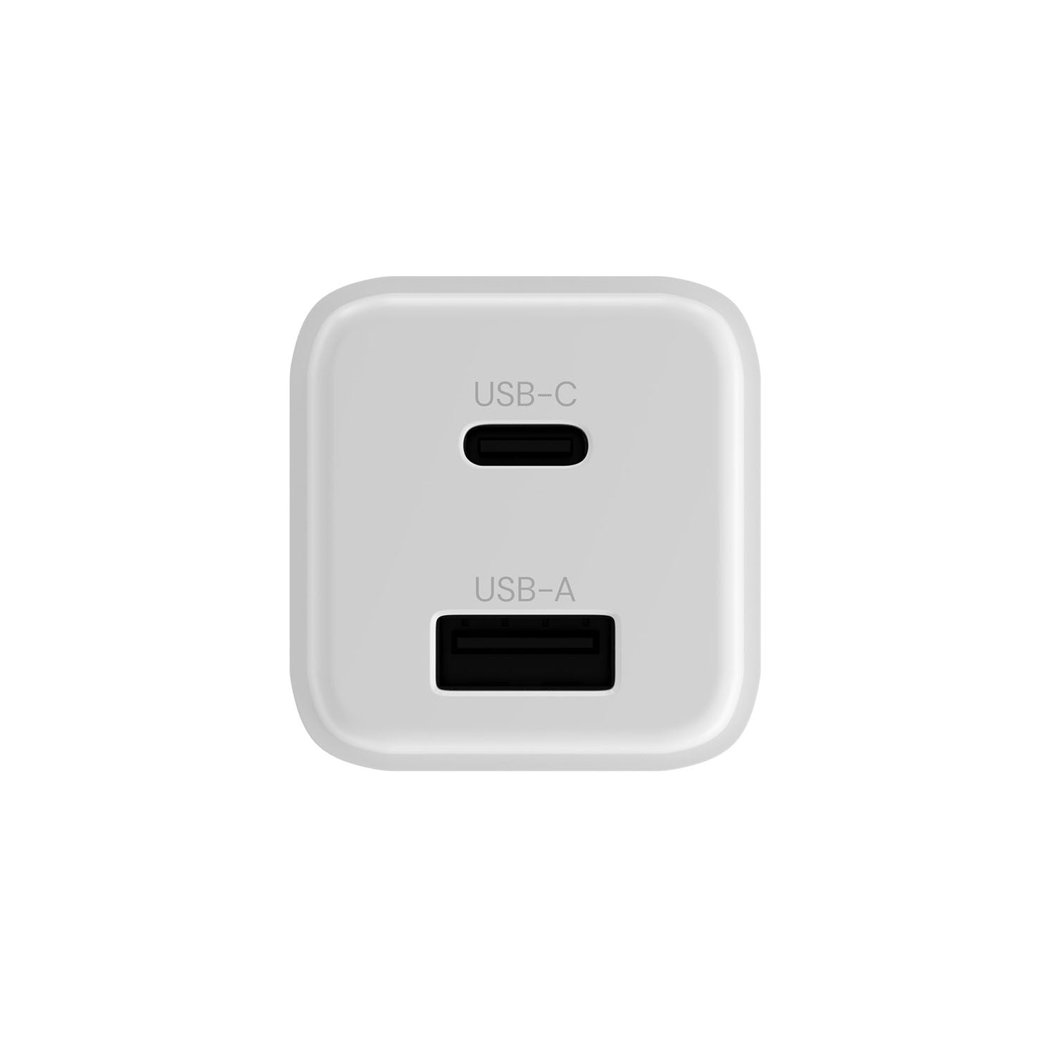 Φορτιστής τοίχου Allity GaN PD QC ATC-01-30WAC 1x USB-c 1x USB-a 30W λευκός