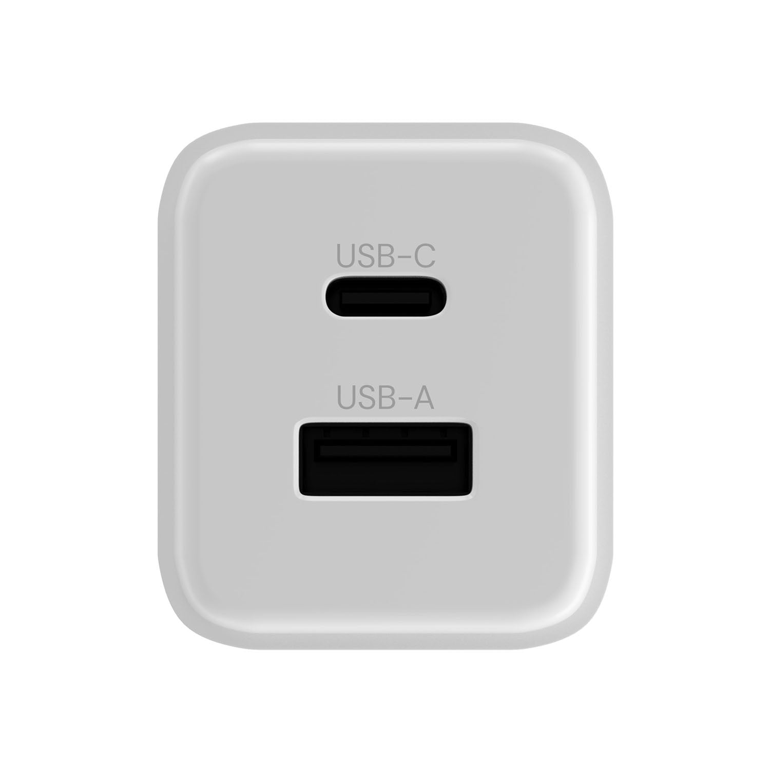 Φορτιστής τοίχου Allity GaN PD QC ATC-01-45WAC 1x USB-c 1x USB-a 45W λευκός