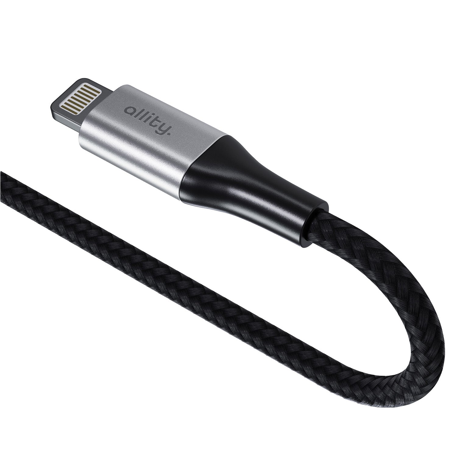 Καλώδιο Allity AUC-01 USB-c - lightning 1,0 m 27W μαύρο