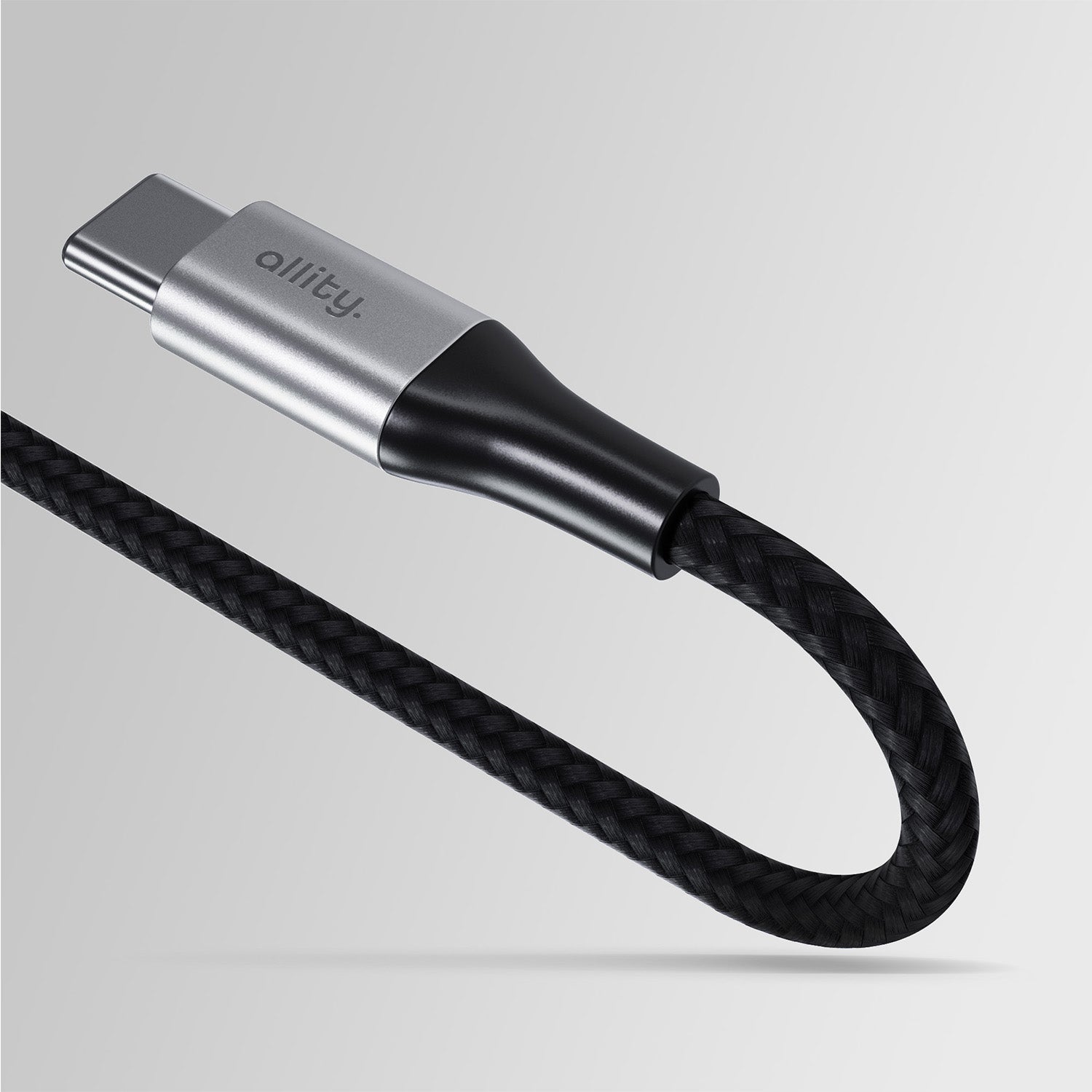 Καλώδιο Allity AUC-01 USB-c - USB-c 1,0 m 100W μαύρο