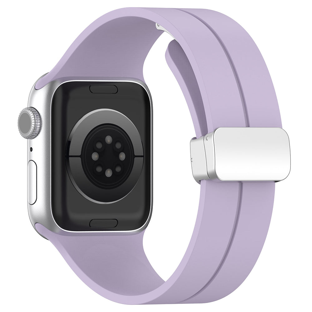Techsuit - Watchband (W011) - Apple Watch 1/2/3/4/5/6/7/8/9/10/11/SE/SE 2/SE 3/Ultra/Ultra 2/Ultra 3 (42/44/45/46/49mm) - Purple