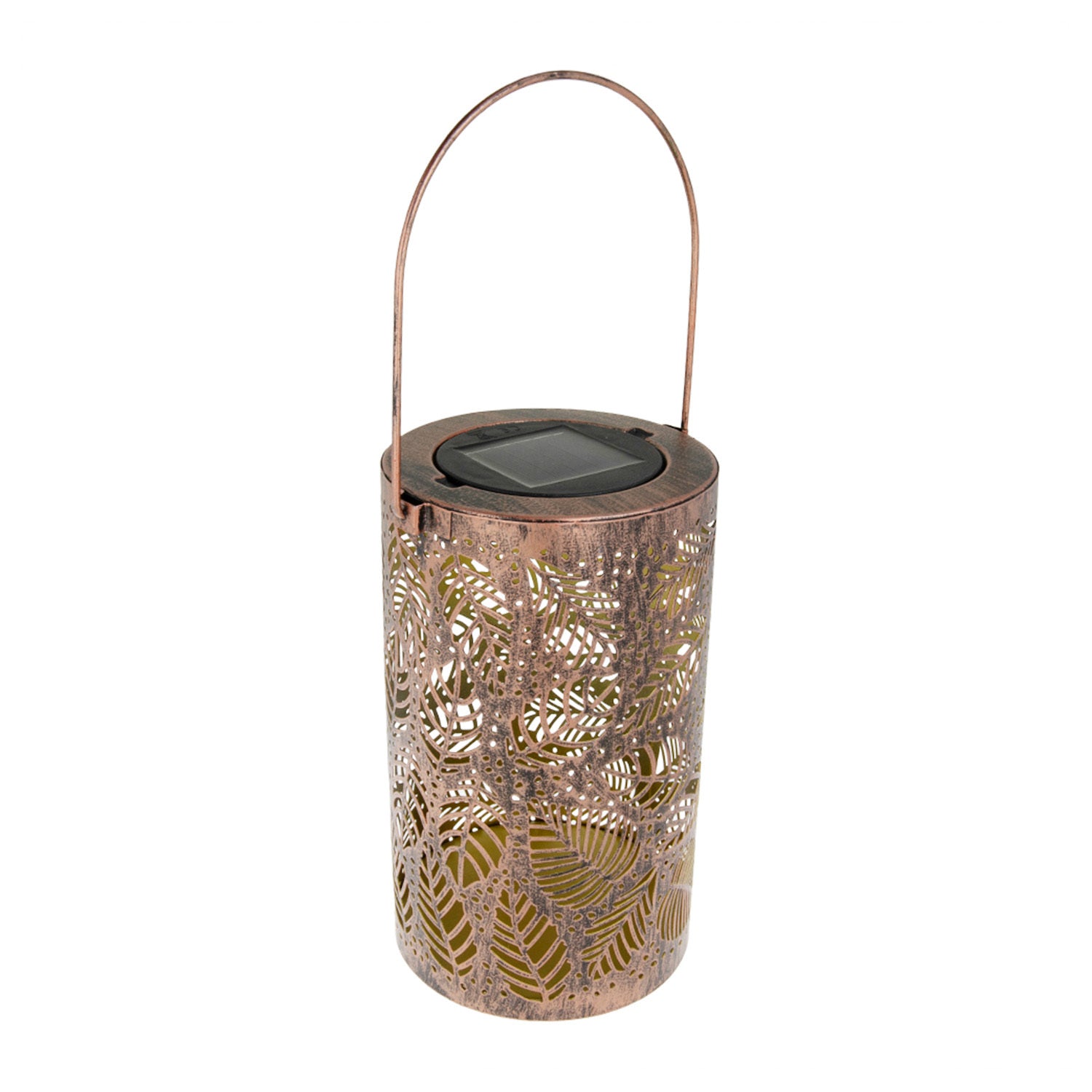 Forever Light Solar LED lamp Moroccan leaves SUNARI FLS-210 - Φωτιστικό LED Εξωτερικού Χώρου σε καφέ χρώμα