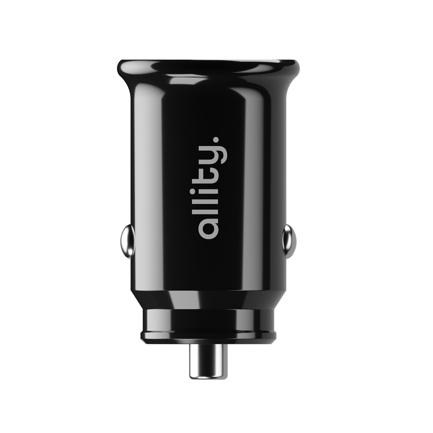 Φορτιστής αυτοκινήτου Allity ACC-100-30WAC 1x USB-c 1x USB-a 30W μαύρος