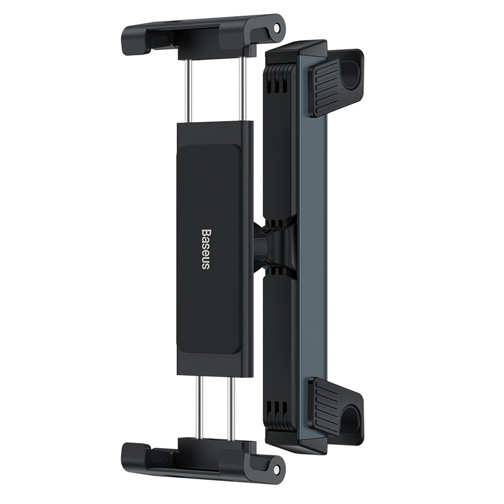 Baseus - Car Holder JoyRide Pro (SUTQ000001) - for Phone/Tablet, Headrest Installation, Silicone Pads, 360°, Foldable - Black