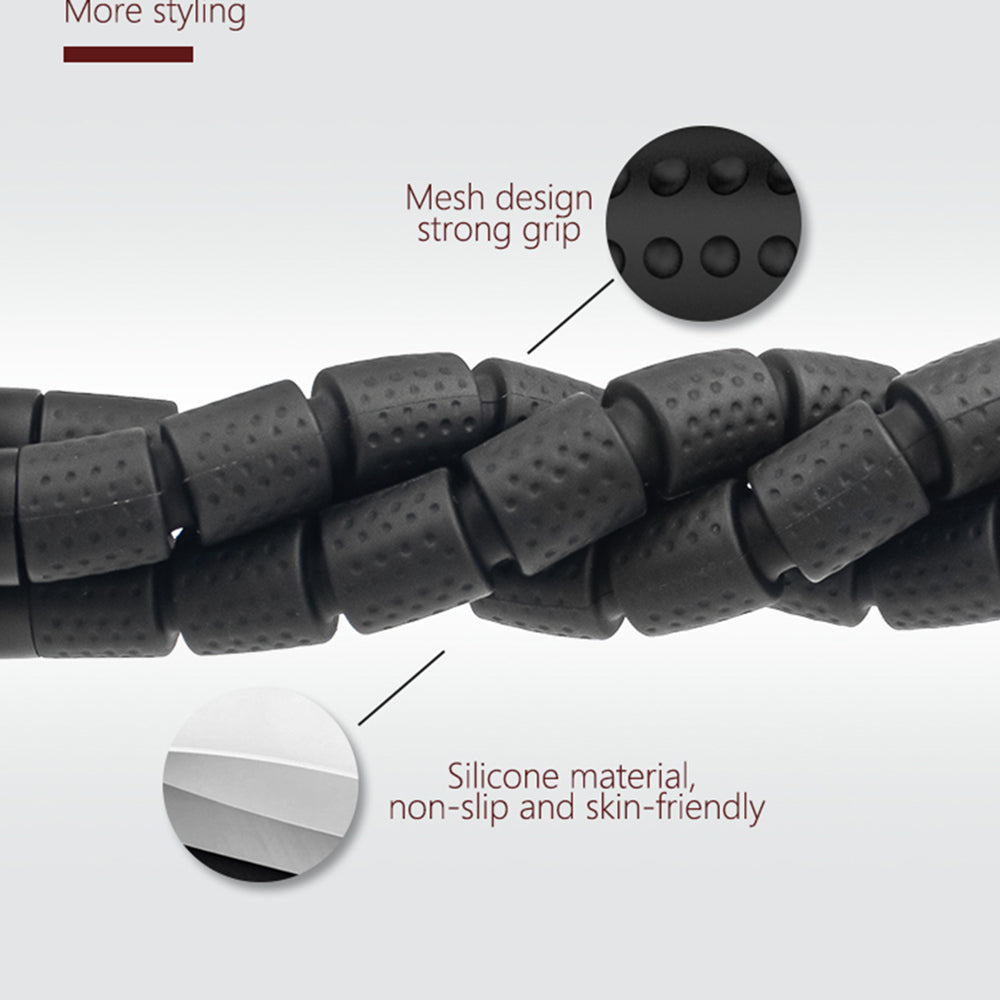 Techsuit - Octopus Tripod (JX-004) - for Phone and GoPro Action Camera, Portable, Flexible - Black