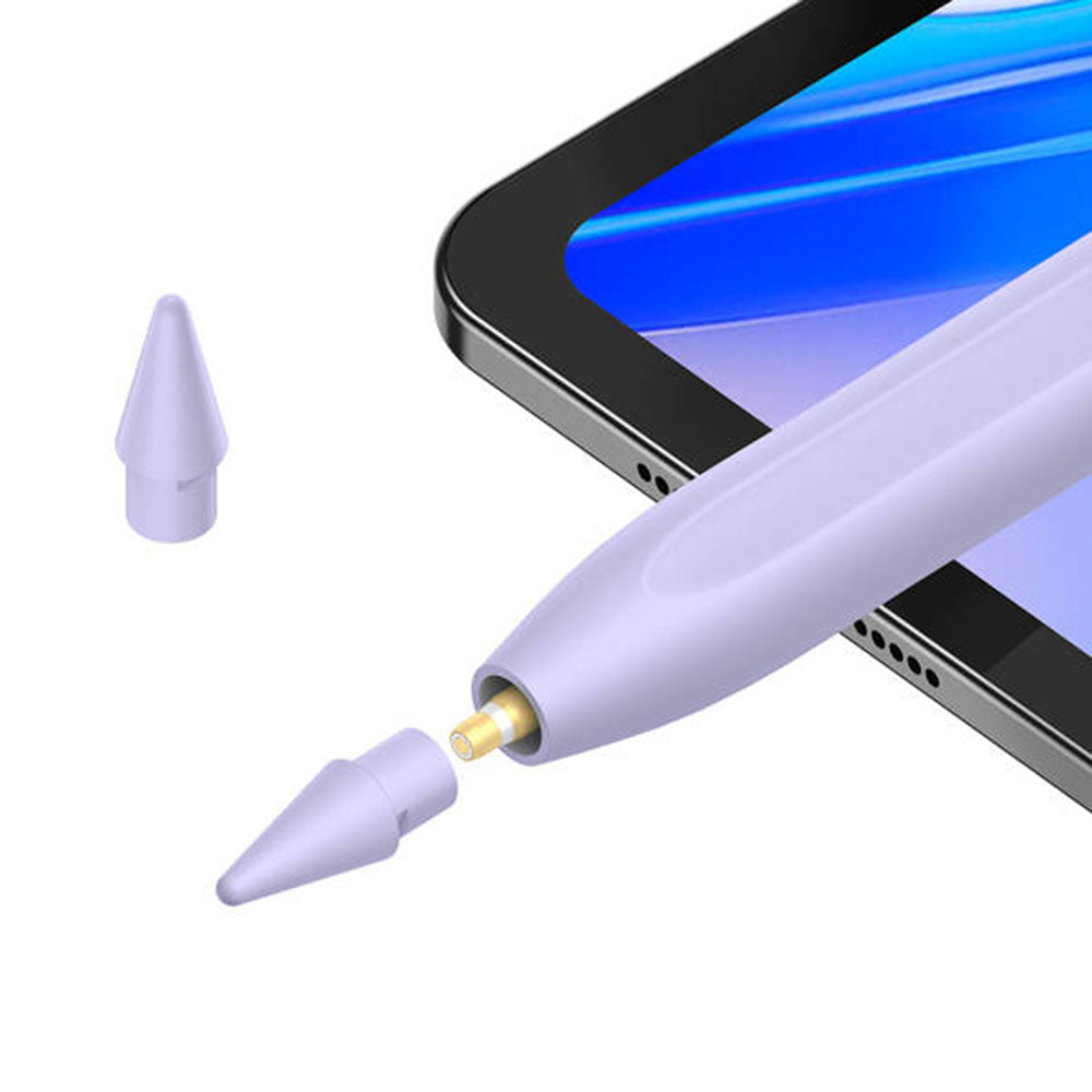 Baseus - Stylus Pen Smooth Writing 2 Series (SXBC060105) - Active, Capacitive, with Palm Rejection and Tilt Sensor - Purple