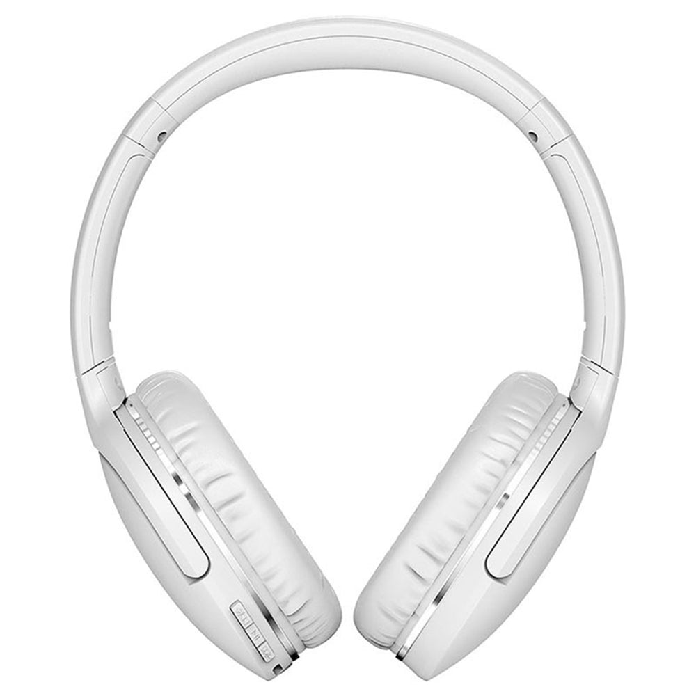 Baseus - Wireless Headphones Encok D02 Pro (NGTD010302) - Over Ear Design, Noise Reduction, Bluetooth V5.3 - White