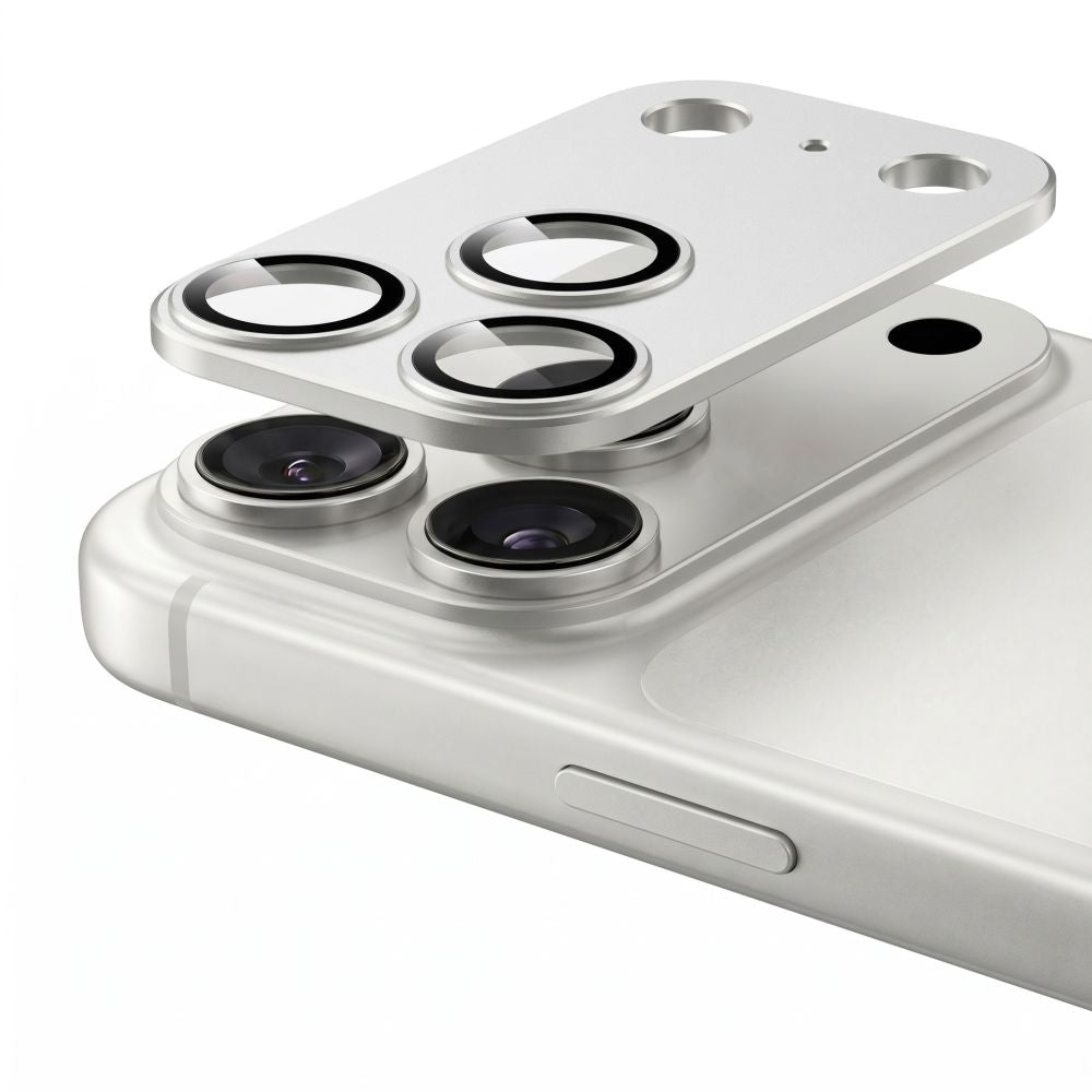 Tech-Protect Camfull Fit+ Προστατευτικό Κάμερας για iPhone 17 Pro Max - iPhone 18 Pro Max - Ασημί