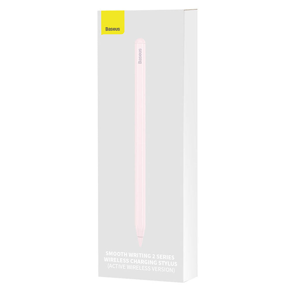 Baseus - Stylus Pen Smooth Writing 2 Series (SXBC060104) - Active, Capacitive, with Palm Rejection and Tilt Sensor - Pink
