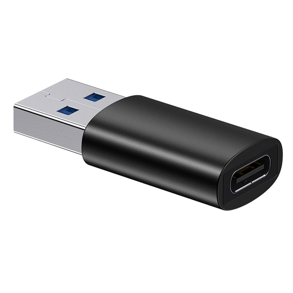 Baseus - OTG Adapter Ingenuity Series (ZJJQ000101) - USB 3.1 to Type-C, Aluminium Alloy, 10Gbps - Black
