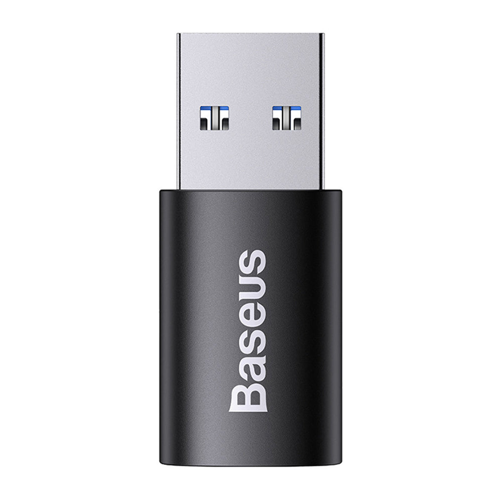 Baseus - OTG Adapter Ingenuity Series (ZJJQ000101) - USB 3.1 to Type-C, Aluminium Alloy, 10Gbps - Black