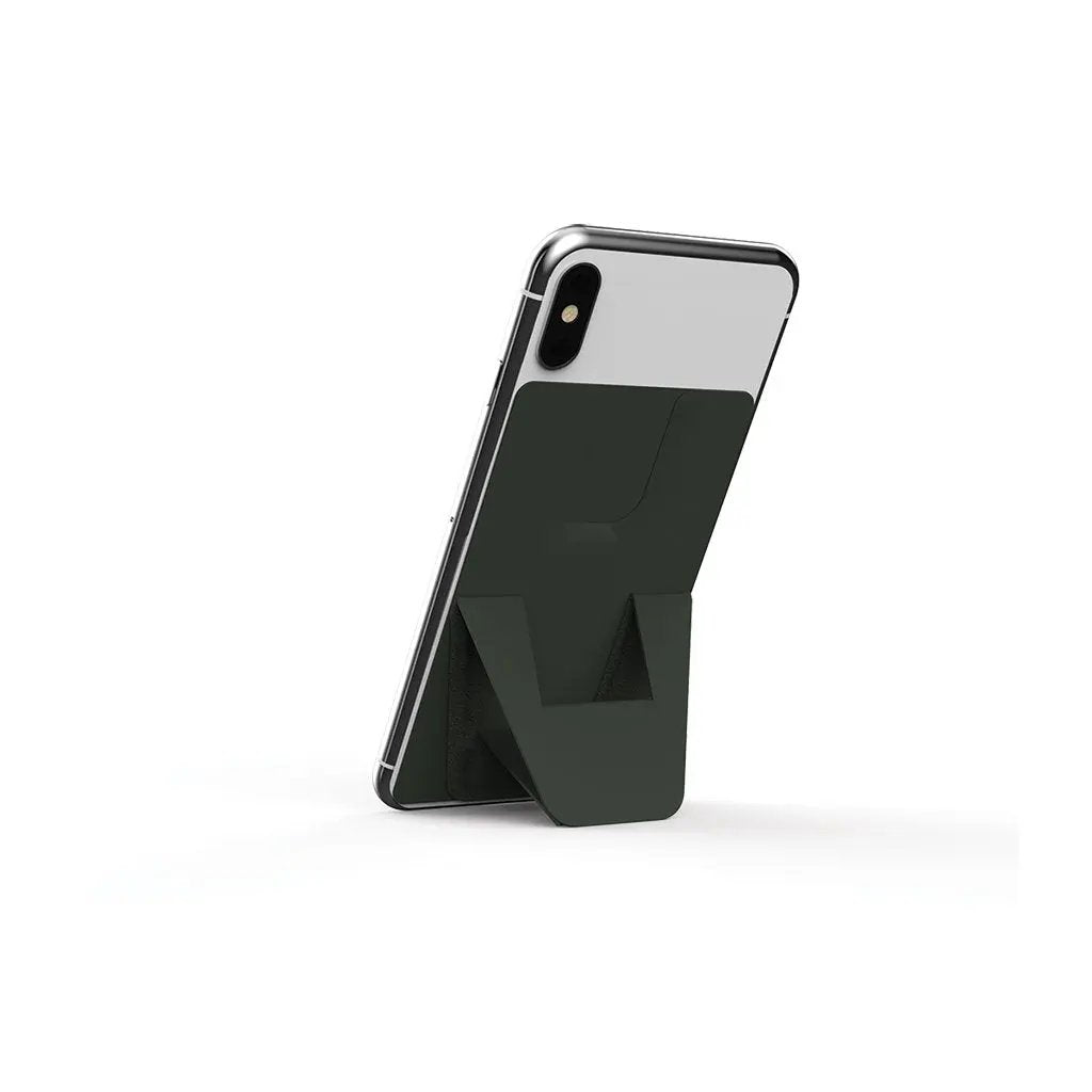 DesignNest FoldStand |Phone + cardholder| Αόρατο αναδιπλούμενο stand κατάλληλο για smartphone (Grey) – PhoneBazaar