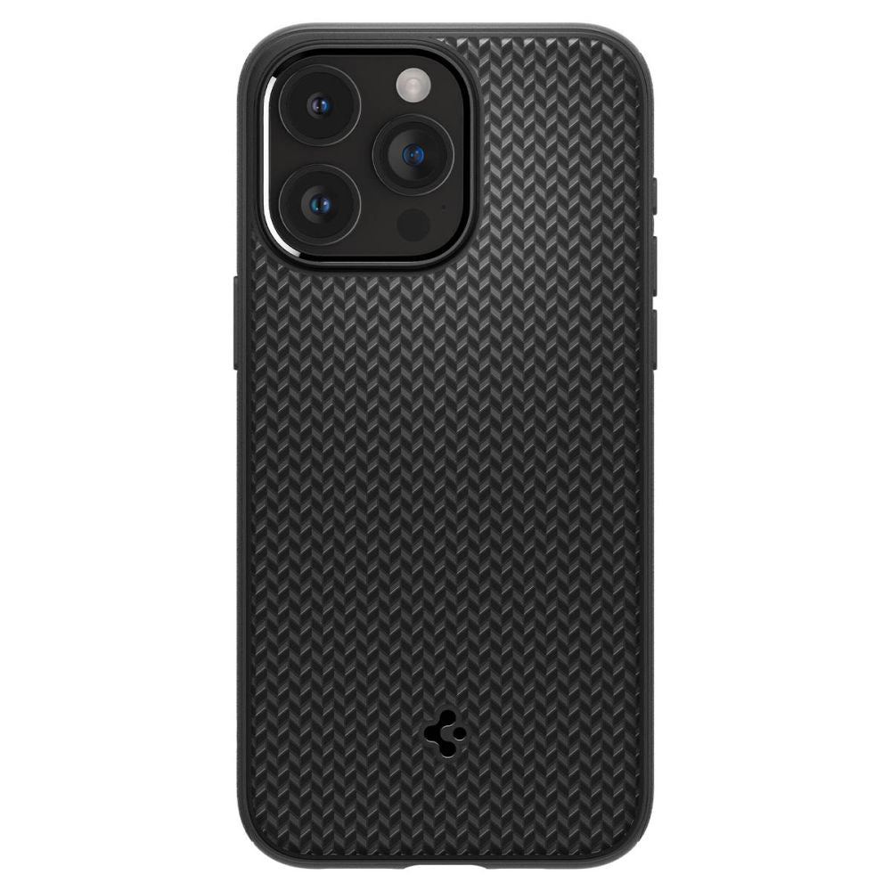 Spigen Liquid Air Back Cover Σιλικόνης Matte Black iPhone 17 - Γκρί