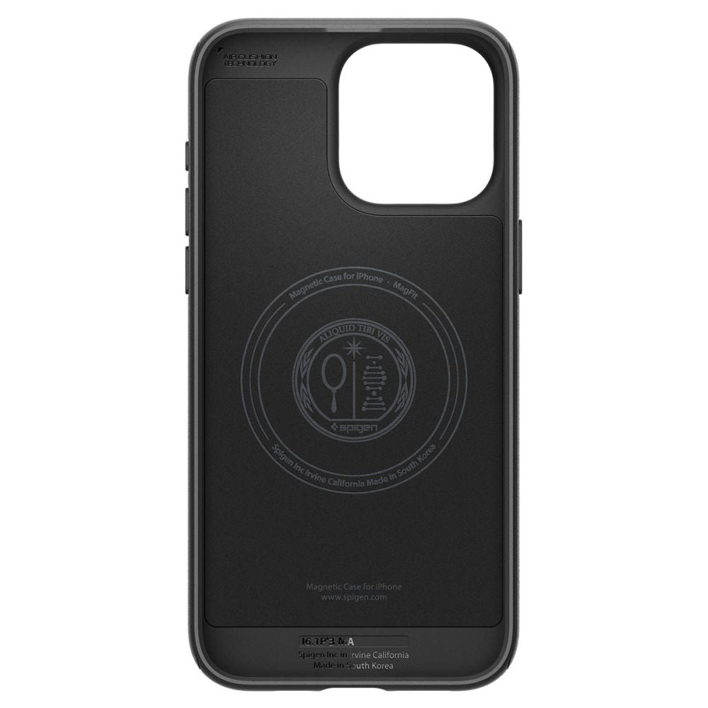 Spigen Liquid Air Back Cover Σιλικόνης Matte Black iPhone 17 - Γκρί