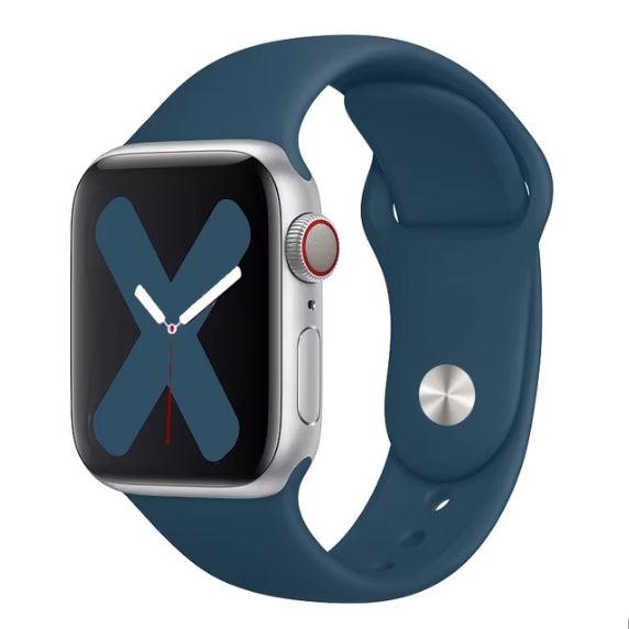 Λουράκι Σιλικόνης (Apple Watch 42/44/45/49Mm) - Σκούρο Μπλέ – Θήκη για κινητό από το PhoneBazaar.gr