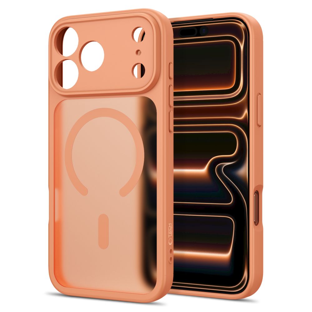 Θήκη Tech-Protect BASICMAG MagSafe iPhone 17 PRO MAX / 18 PRO MAX Cosmic Orange Ματ - iPhone 17 Pro Max