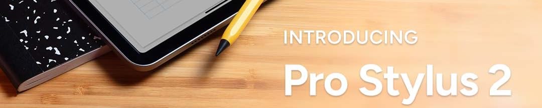 Zagg Pro Stylus 2 Universal ηλεκτρονική γραφίδα - για iPad & iPad Pro - σε γκρι χρώμα