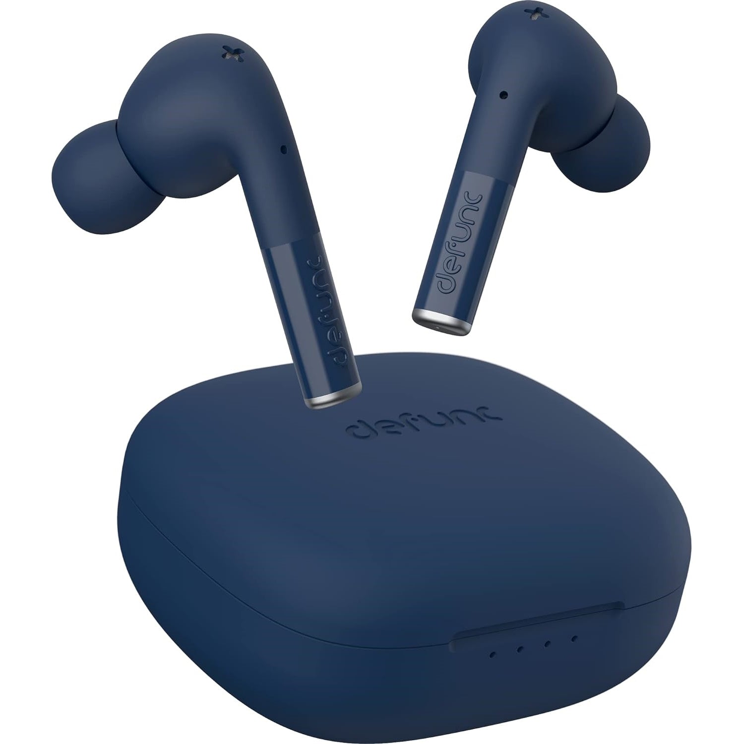 Defunc TRUE ENTERTAINMENT Bluetooth 5.2 Ασύρματα True Wireless Ακουστικά με θήκη (μπλε)