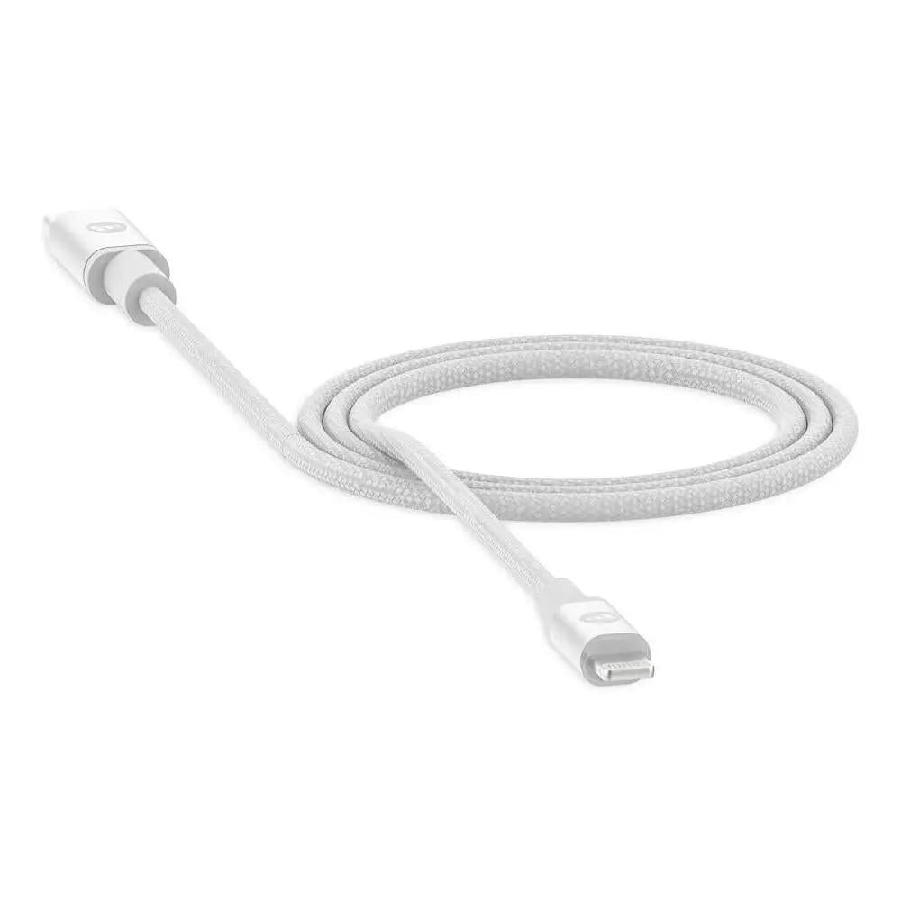 Mophie Charging Cable Καλώδιο φόρτισης Lightning to USB-C (1 μέτρο – λευκό) – PhoneBazaar