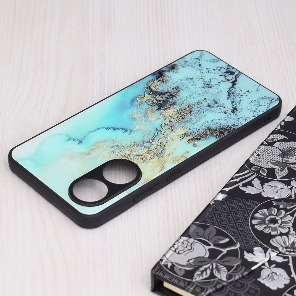 Techsuit - Glaze Series - Oppo A78 4G - Blue Ocean