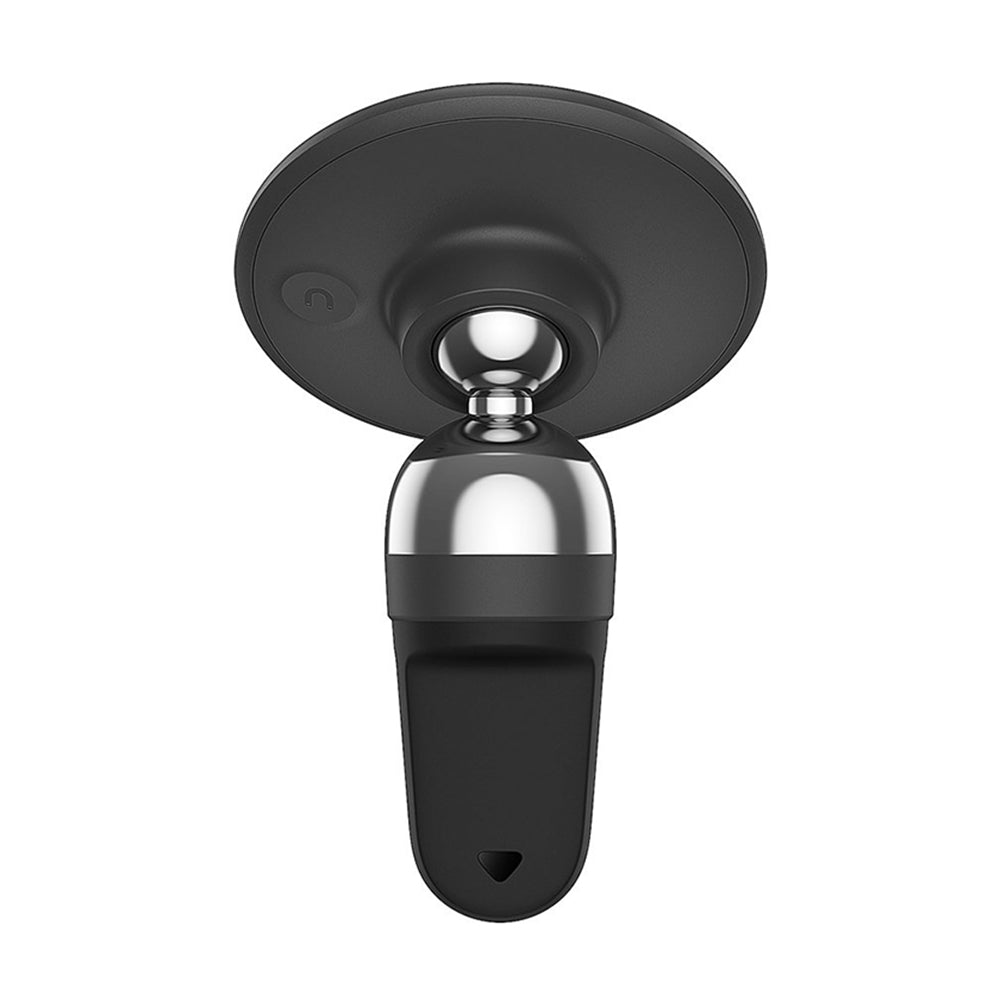 Baseus - Car Holder C01 (C40140802113-00) - 360° Magnetic, for Air Vent, Attached Cable Drop - Black