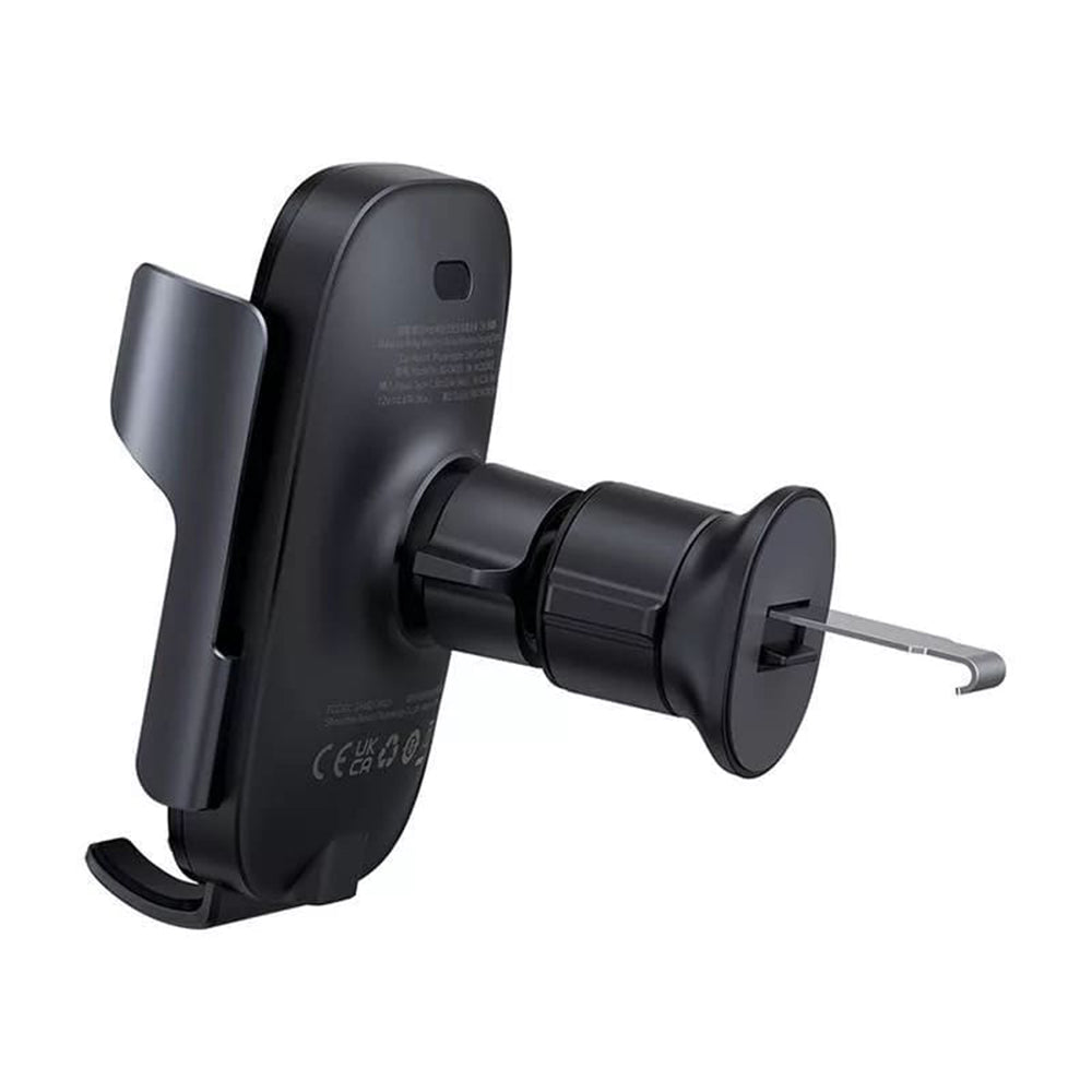 Baseus - Car Holder with Wireless Charging Milky Way Pro Series (C40357000111-00) - for Air Vent, 15W - Black