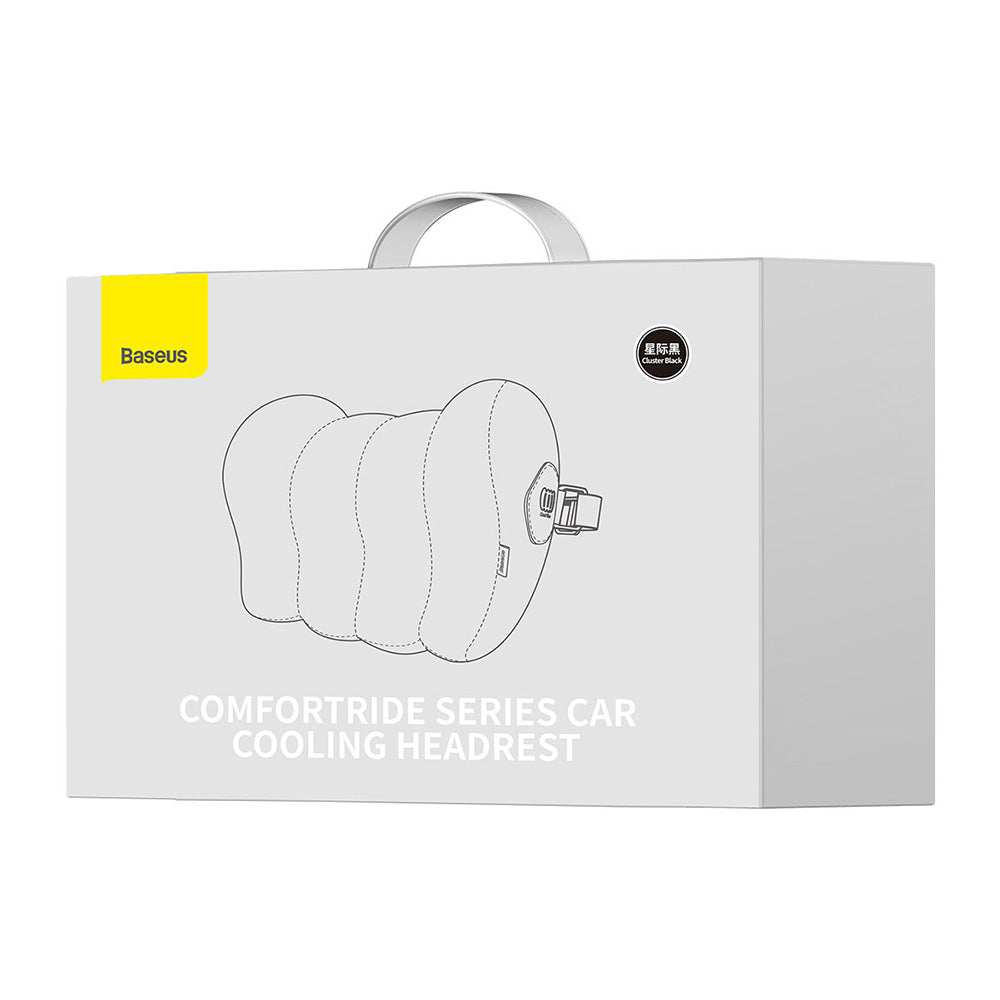 Baseus - Headrest Pillow Comfort Ride (C20036402111-00) - for Travelling - Black