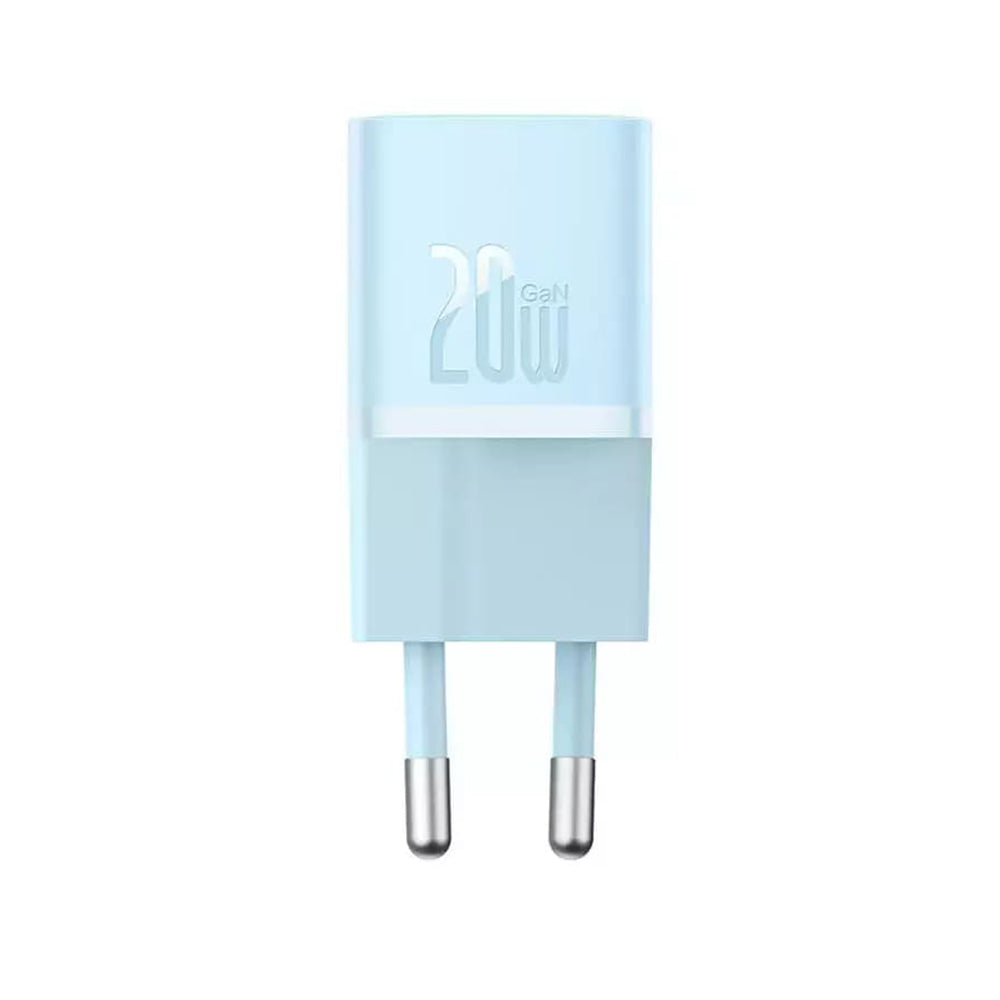 Baseus - Wall Charger (CCGN050103) - GaN, Type-C, Fast Charging, 20W - Blue