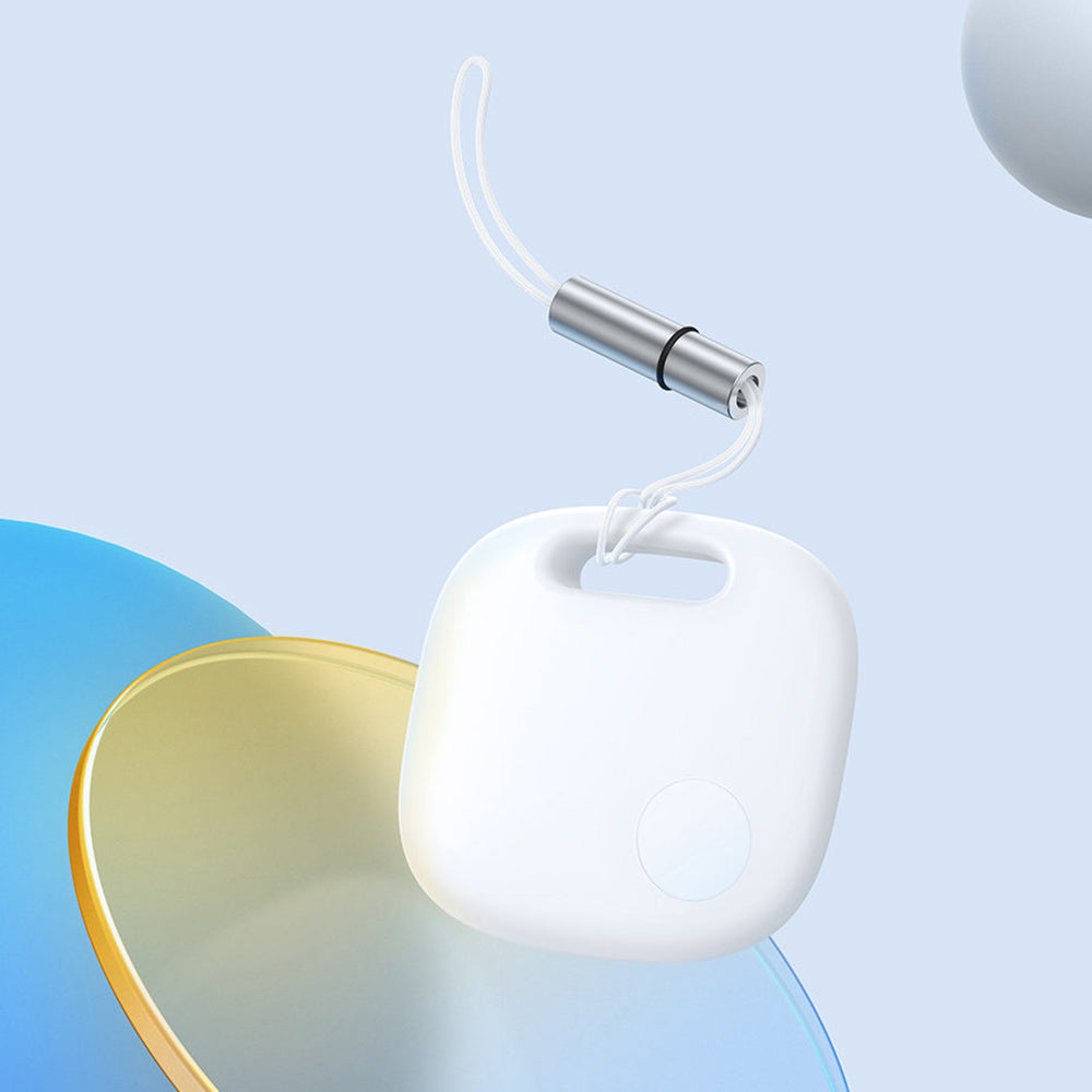 Baseus - Smart Device Tracker T2 Pro (FMTP000002) - Bluetooth V5.0, 80-100dB, Anti-Loss Device, Android/iOS - White