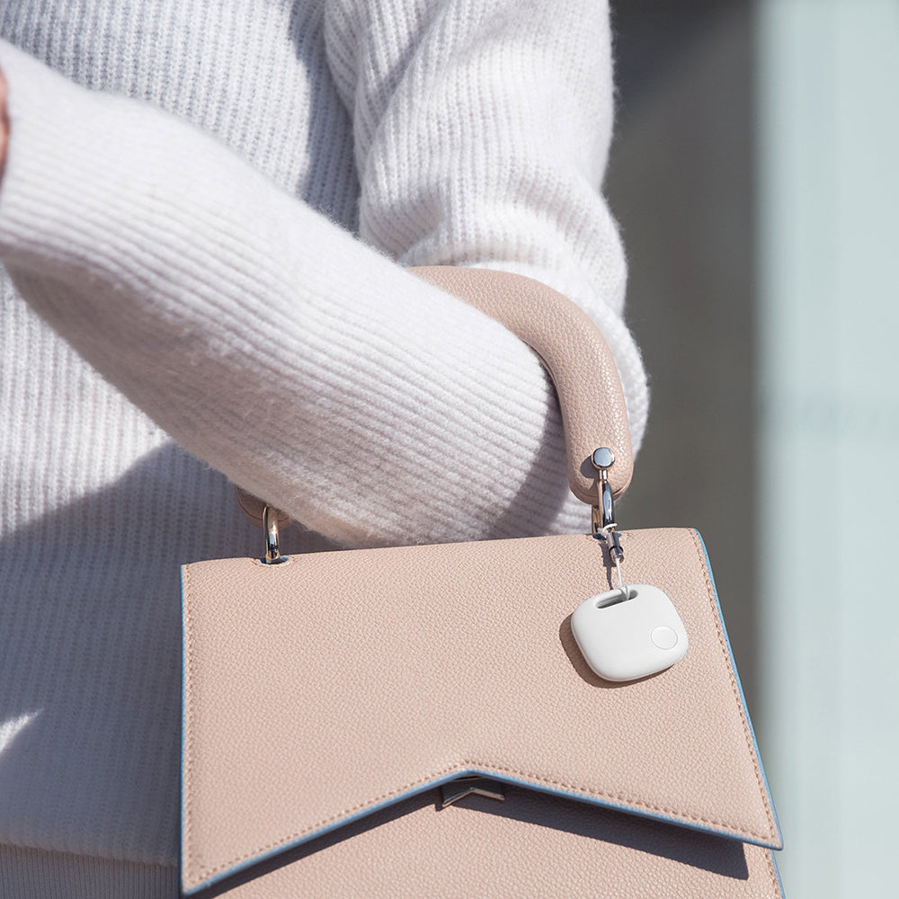 Baseus - Smart Device Tracker T2 Pro (FMTP000002) - Bluetooth V5.0, 80-100dB, Anti-Loss Device, Android/iOS - White