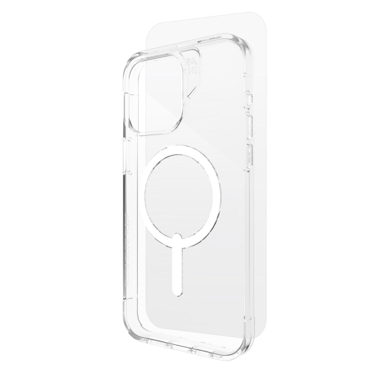 Zagg Luxe Snap Case/Glass (Bundle) Λεπτή Και Κομψή Θήκη Προστασίας Που Αντέχει Σε Πτώσεις Έως 3 Μέτρα & Τζαμάκι Προστασίας – Iphone 15 Pro Max (Clear Bundle) – Θήκη για κινητό από το PhoneBazaar.gr