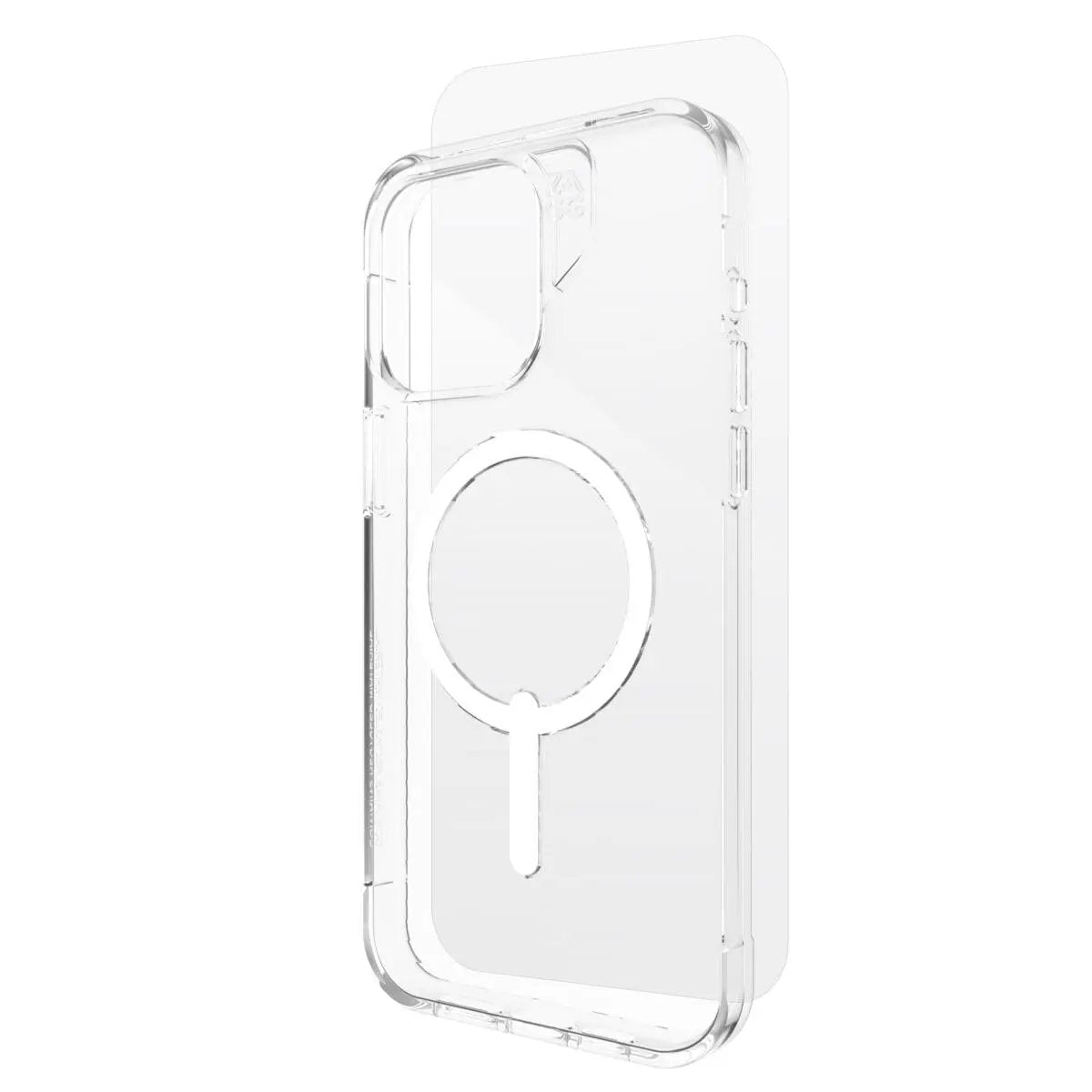Zagg Luxe Snap Case/Glass (Bundle) Λεπτή και κομψή Θήκη προστασίας που αντέχει σε πτώσεις έως 3 μέτρα & τζαμάκι προστασίας – iPhone 15 Pro Max (Clear Bundle) – PhoneBazaar