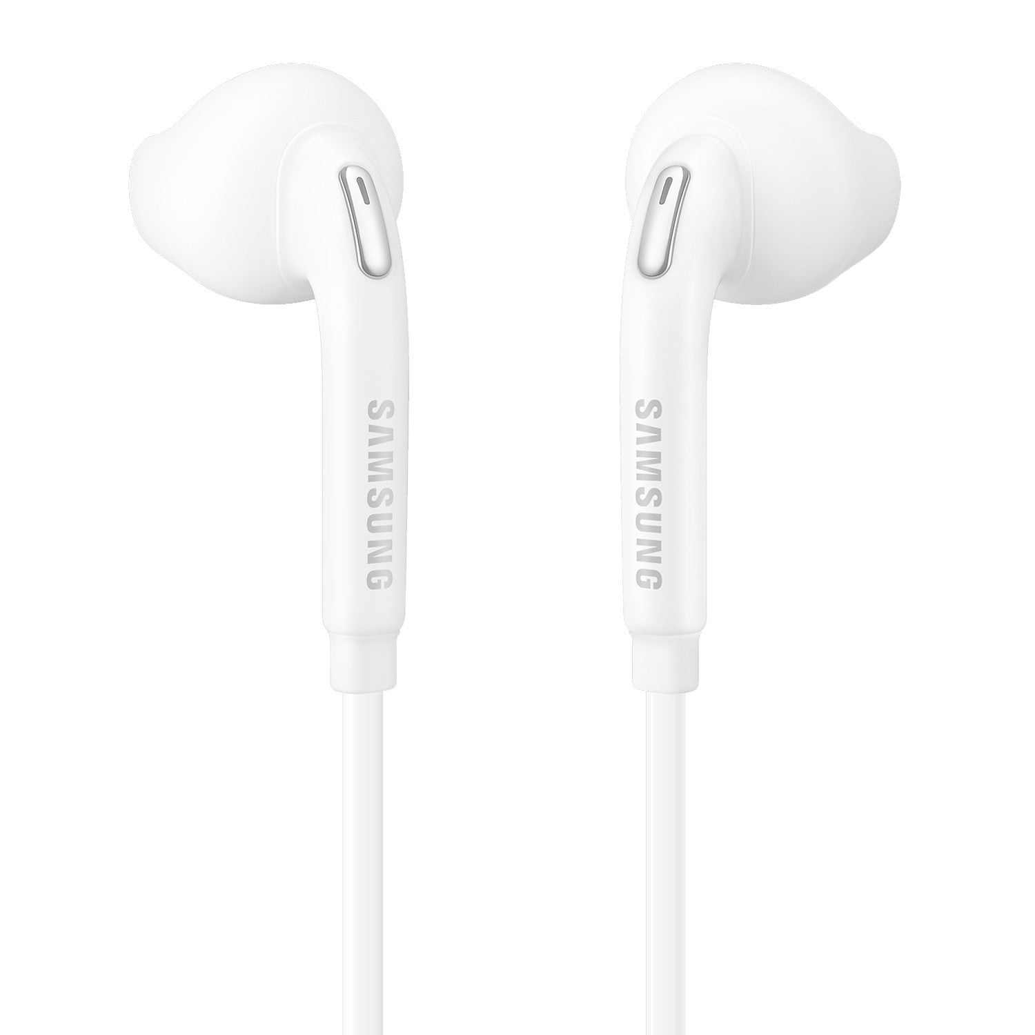 Samsung - Original Wired Earphones (EO-EG920BW) - 3.5mm, In-Ear, Microphone, Volume Control, 1.2m - White (Blister Packing)