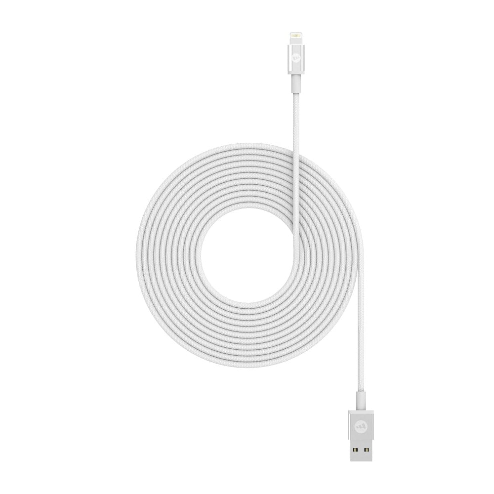 Mophie Charging Cable Καλώδιο Φόρτισης Lightning (3 Μέτρα – Λευκό) – Θήκη για κινητό από το PhoneBazaar.gr