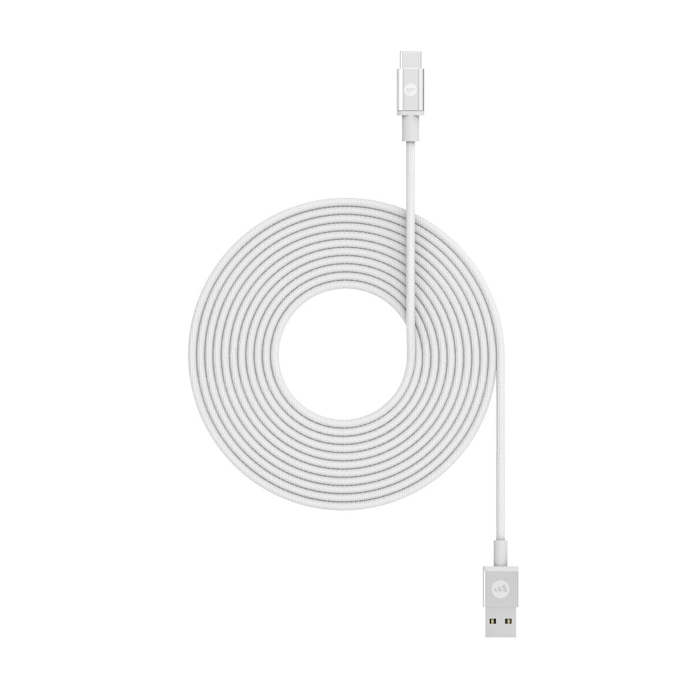 Mophie Charging Cable Καλώδιο Φόρτισης Usb-C (3 Μέτρα – Λευκό) – Θήκη για κινητό από το PhoneBazaar.gr