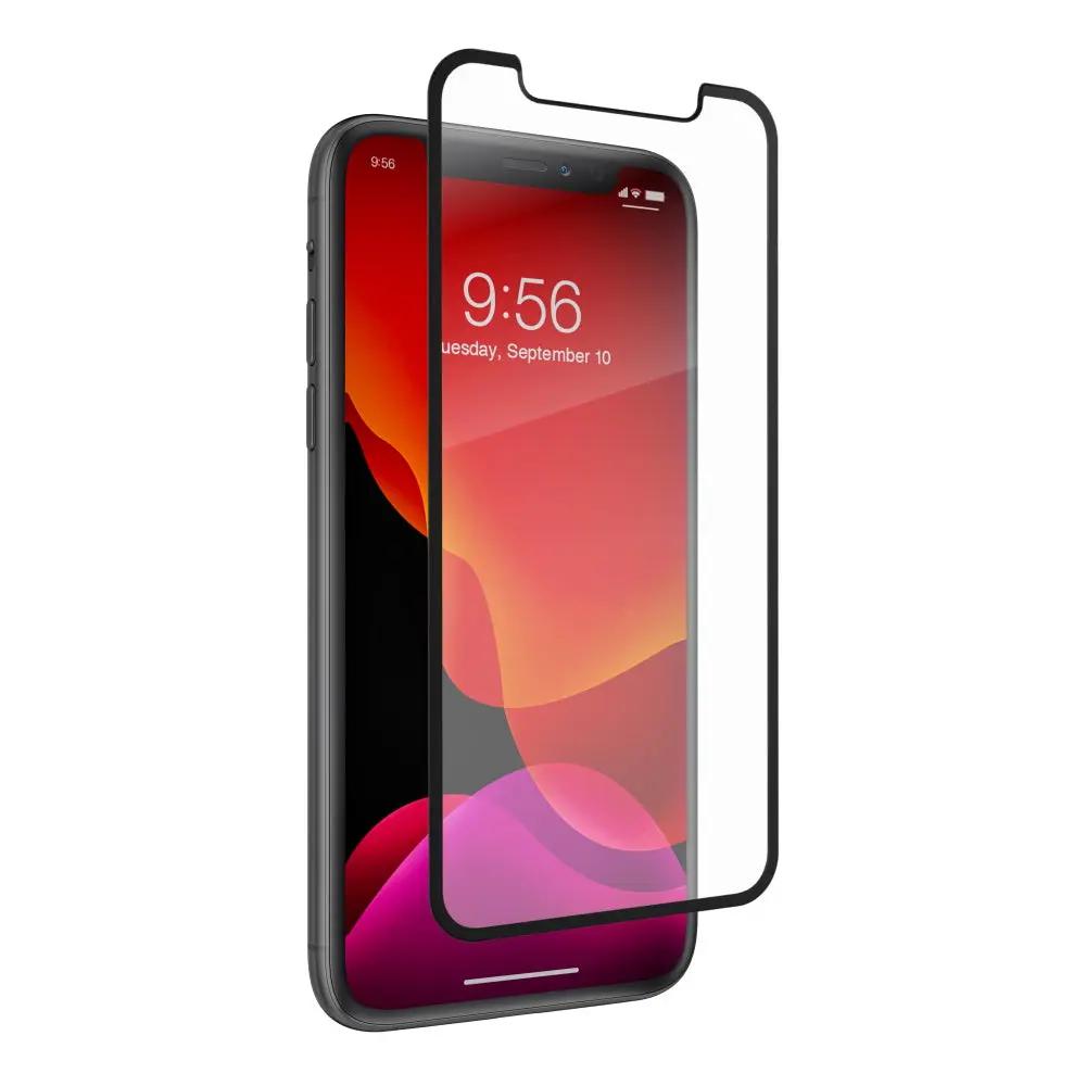 ZAGG InvisibleShield Full Face Tempered Glass Full Glue – iPhone 11 Pro / Xs / X (μαύρο περίγραμμα) – PhoneBazaar