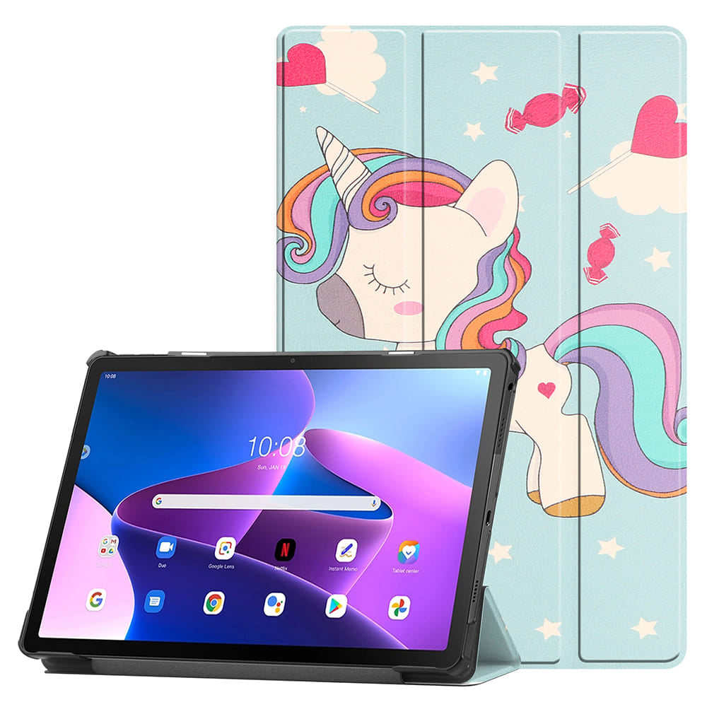Techsuit - FoldPro - Samsung Galaxy Tab A11 Plus / A9 Plus - Unicorn
