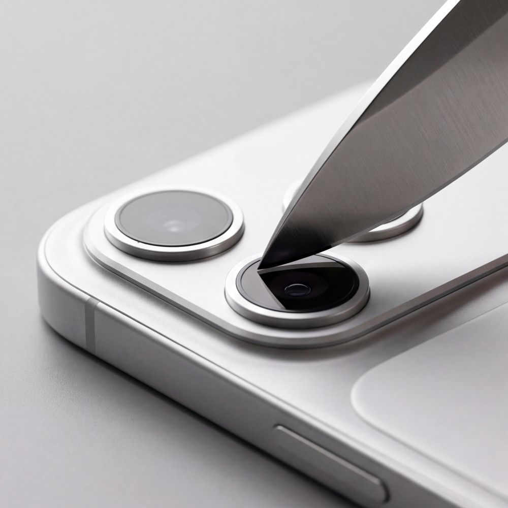 Tech-Protect Camfull Fit+ Προστατευτικό Κάμερας για iPhone 17 Pro Max - iPhone 18 Pro Max - Ασημί