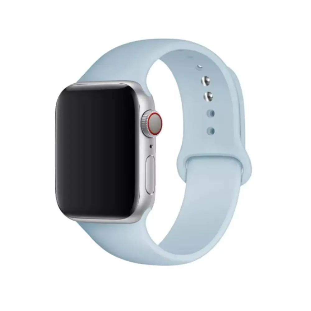 Λουράκι Σιλικόνης (AppleWatch 42/44/45/49mm) για Γαλαζιο – PhoneBazaar