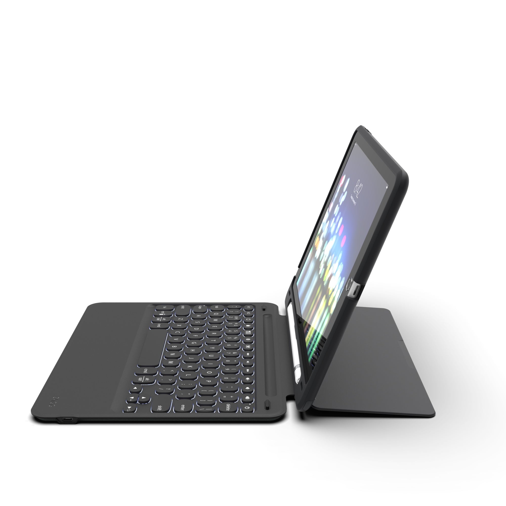 ZAGG Rugged Messenger Keyboard Case Ανθεκτική Θήκη με καπάκι για Apple iPad 10.2 inch σε μαύρο χρώμα – 103104693