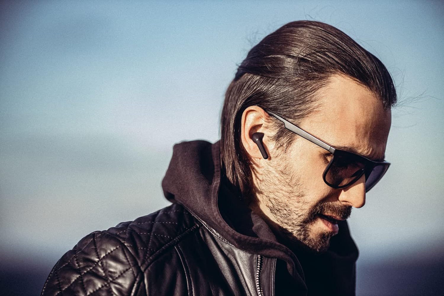 Defunc TRUE AUDIO Bluetooth 5.3 Ασύρματα True Wireless Ακουστικά με θήκη (κόκκινο)